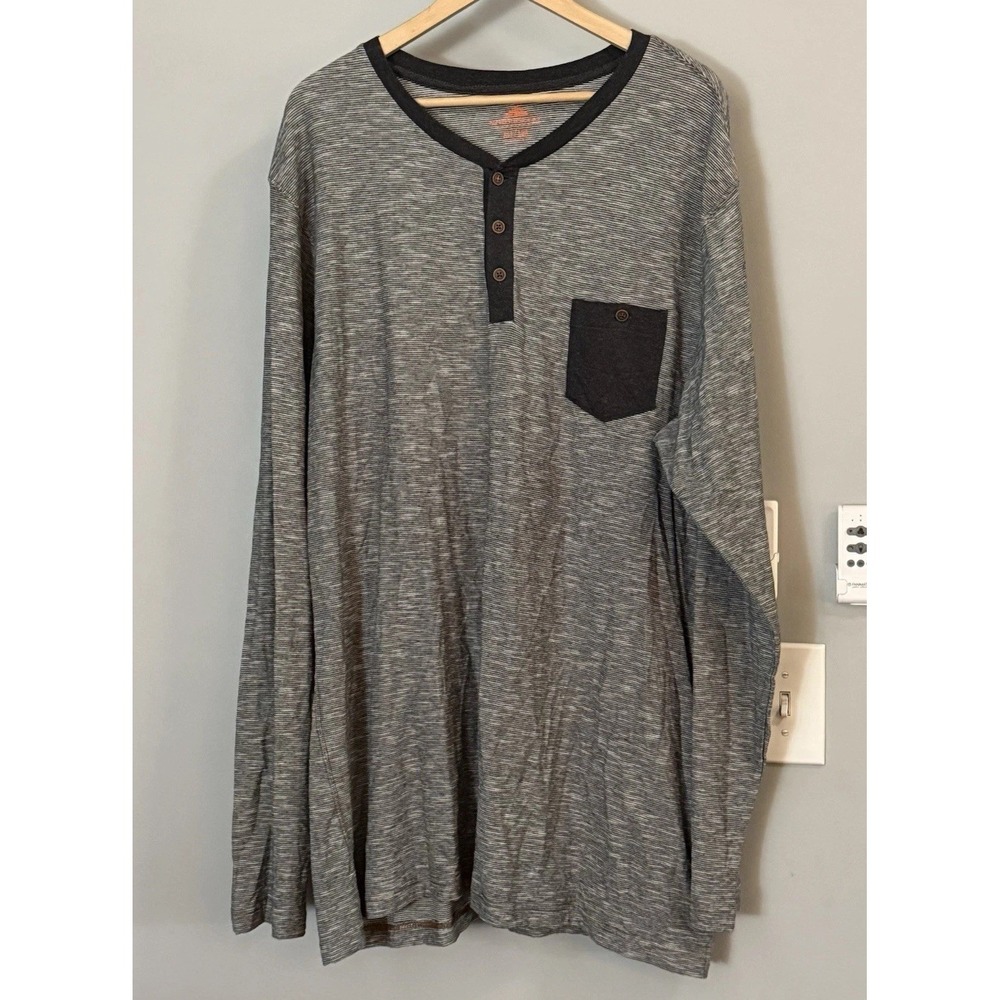 Northwest Territory Shirt‎ Lightweight Striped Cotton Layer Sleep Lounge XLT
